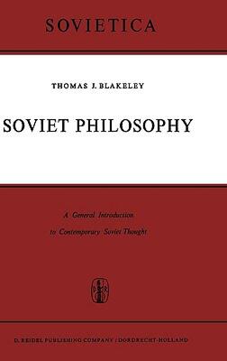 【预售】Soviet Philosophy: A General Introduction to