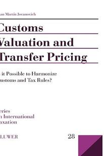 Valuation and Transfer Customs Pricing 预售
