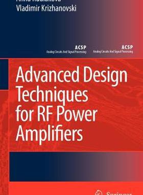 【预售】Advanced Design Techniques for RF Power Amplifiers