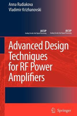 【预售】Advanced Design Techniques for RF Power Amplifiers