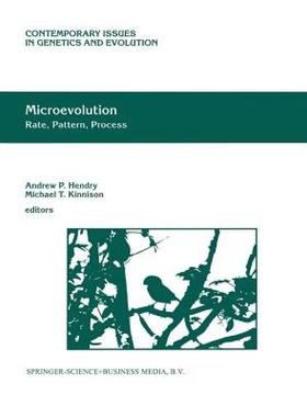 【预售】Microevolution Rate, Pattern, Process