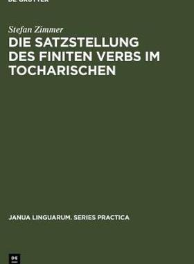 【预售】Die Satzstellung Des Finiten Verbs Im Tocharischen