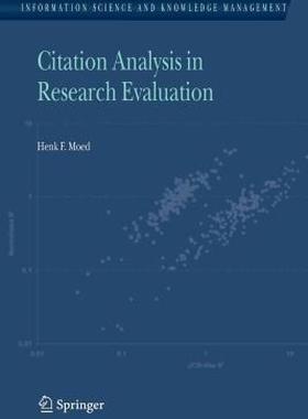 【预售】Citation Analysis in Research Evaluation