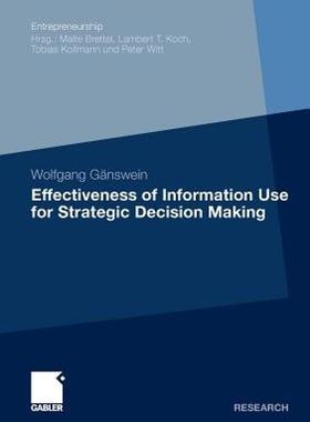 【预售】Effectiveness of Information Use for Strategic