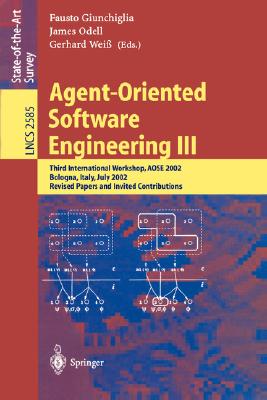 【预售】Agent-Oriented Software Engineering III: Third