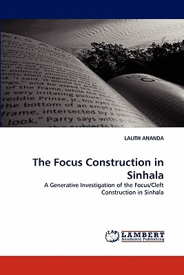 【预售】the focus construction in sinhala