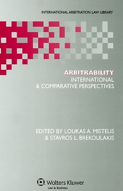 【预售】Arbitrability: International & Comparative