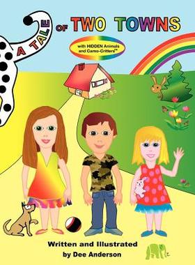 【预售】A Tale of Two Towns with Hidden Animals and