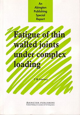 【预售】Fatigue of Thin Walled Joints Under Complex Loading