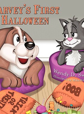 【预售】Harvey's First Halloween