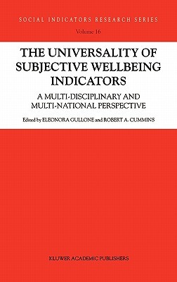 【预售】The Universality of Subjective Wellbeing Indicators: