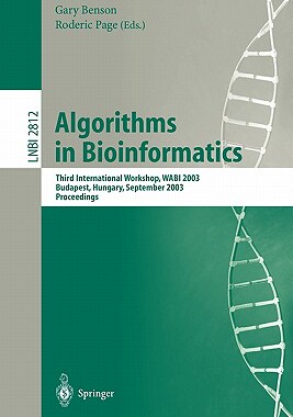 【预售】Algorithms in Bioinformatics: Third International