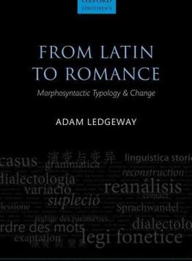【预售】From Latin to Romance: Morphosyntactic Typology and