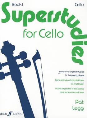 【预售】Superstudies for Cello, Bk 1