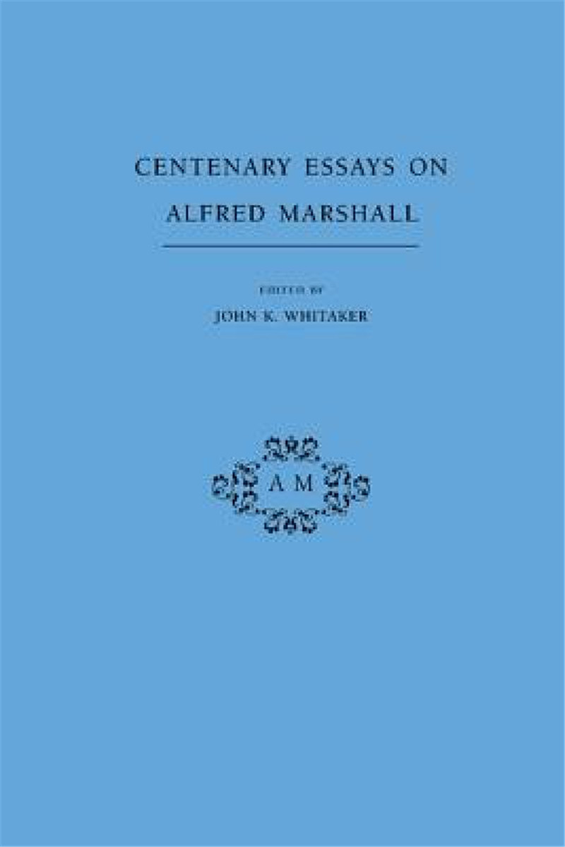 【预售】Centenary Essays on Alfred Marshall