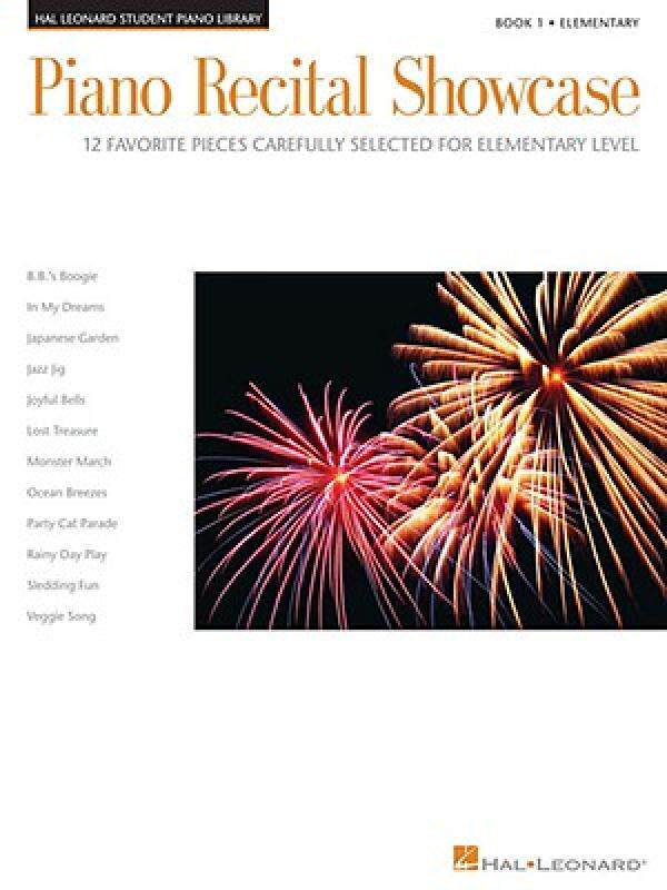 【预售】Piano Recital Showcase - Book 1: 12 Favorite Pieces