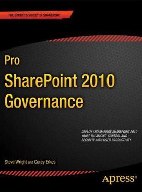 【预售】Pro Sharepoint 2010 Governance