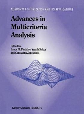 【预售】Advances in Multicriteria Analysis