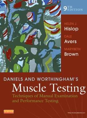 【预售】Daniels and Worthingham's Muscle Testing: Techniques