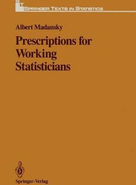 【预售】Prescriptions for Working Statisticians