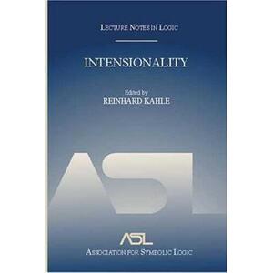【预售】Intensionality: Lecture Notes in Logic 22