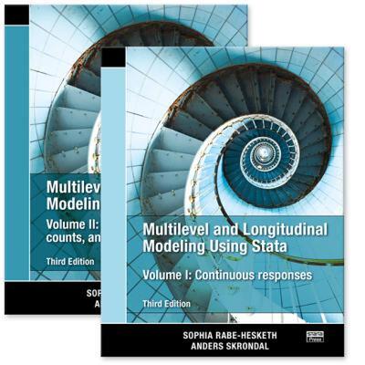 【预售】Multilevel and Longitudinal Modeling Using Stata