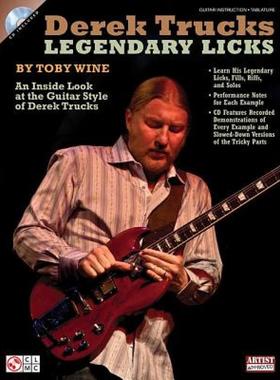 【预售】Derek Trucks: Legendary Licks: An Inside Look at the