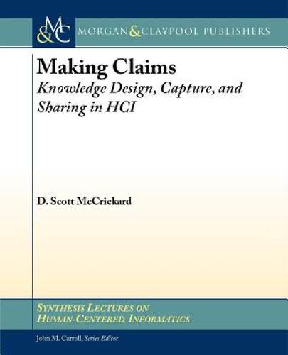 【预售】Making Claims: Knowledge Design, Capture, and