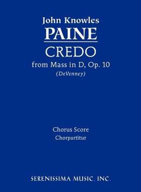 【预售】Credo (from Mass, Op. 10) - Chorus Score