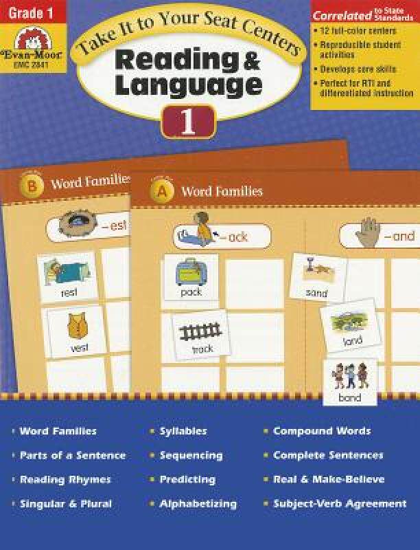 【预售】Reading & Language, Grade 1
