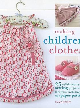 【预售】Making Children's Clothes: 25 Stylish Step-By-Step