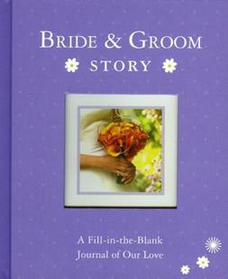 Fill 预售 Story Journal Blank Bride Groom The
