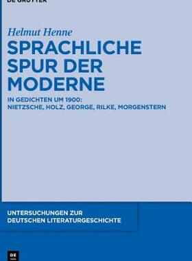 【预售】Sprachliche Spur Der Moderne: In Gedichten Um 1900: