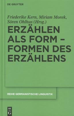 【预售】Erzahlen ALS Form Formen Des Erzahlens