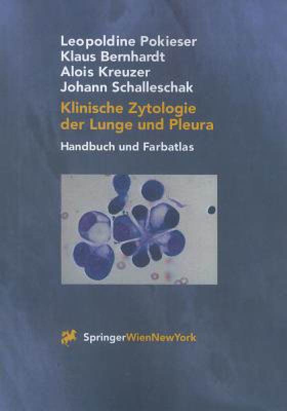 【预售】Klinische Zytologie der Lunge Und Pleura: Handbuch