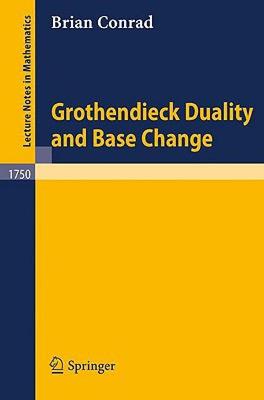 【预售】Grothendieck Duality and Base Change