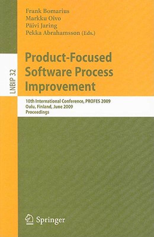 【预售】Product-Focused Software Process Improvement: 10th