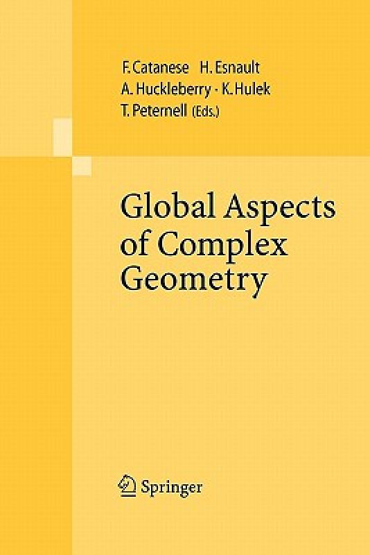 【预售】Global Aspects of Complex Geometry