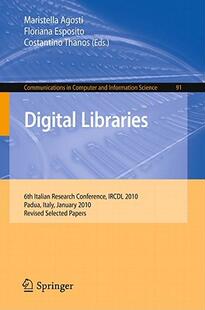 Libraries Digital 6th Italian Conference Research 预售