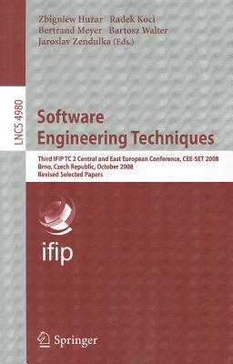 【预售】Software Engineering Techniques: Third IFIP TC 2