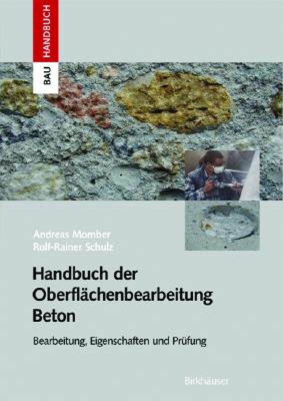 【预售】Handbuch Der Oberflachenbearbeitung Beton: