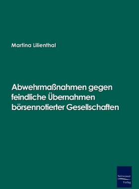 【预售】Abwehrmassnahmen Gegen Feindliche Ubernahmen