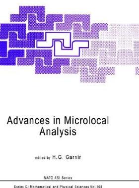 【预售】Advances in Microlocal Analysis
