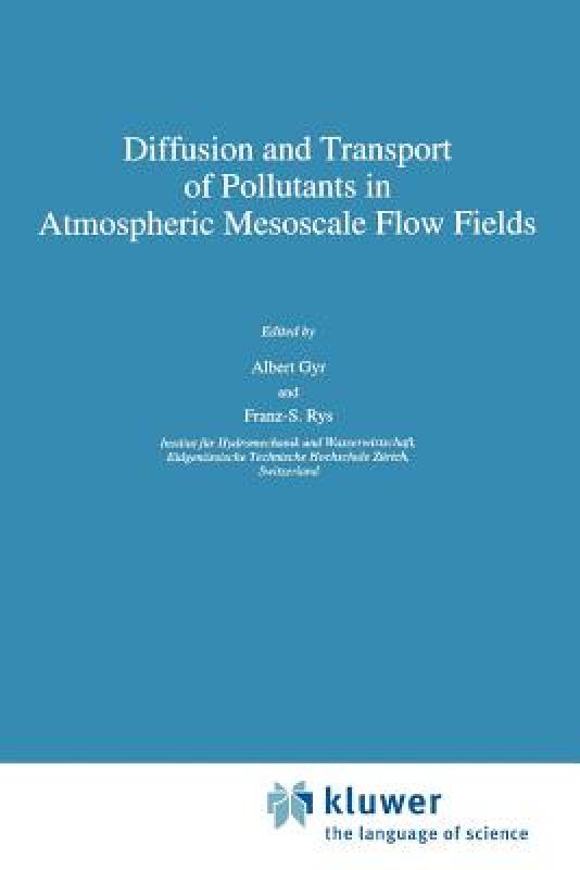 【预售】Diffusion and Transport of Pollutants in Atmospheric