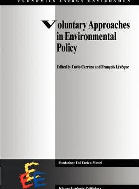 【预售】Voluntary Approaches in Environmental Policy