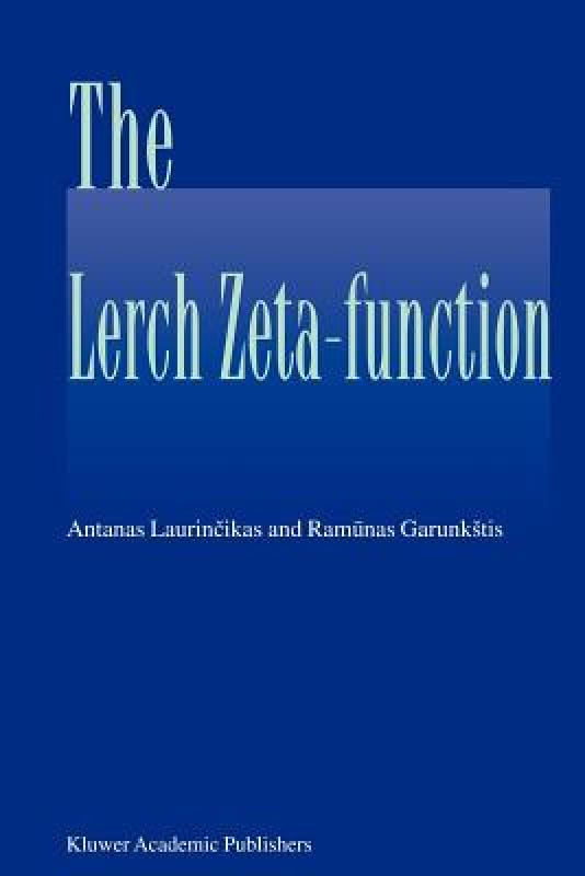 【预售】The Lerch Zeta-Function