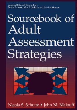 【预售】Sourcebook of Adult Assessment Strategies