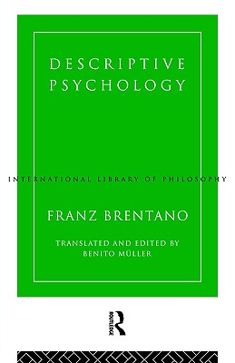 【预售】Descriptive Psychology 书籍/杂志/报纸 原版其它 原图主图