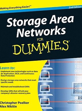 【预订】Storage Area Networks For Dummies(R), 2Nd Edition