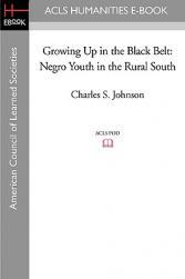 【预售】Growing Up in the Black Belt: Negro Youth in the